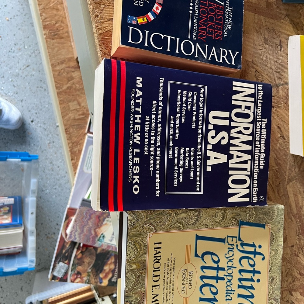 Lot of 3 vintage education books